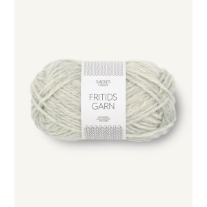 1021 Fritidsgarn Lys Gråmelert