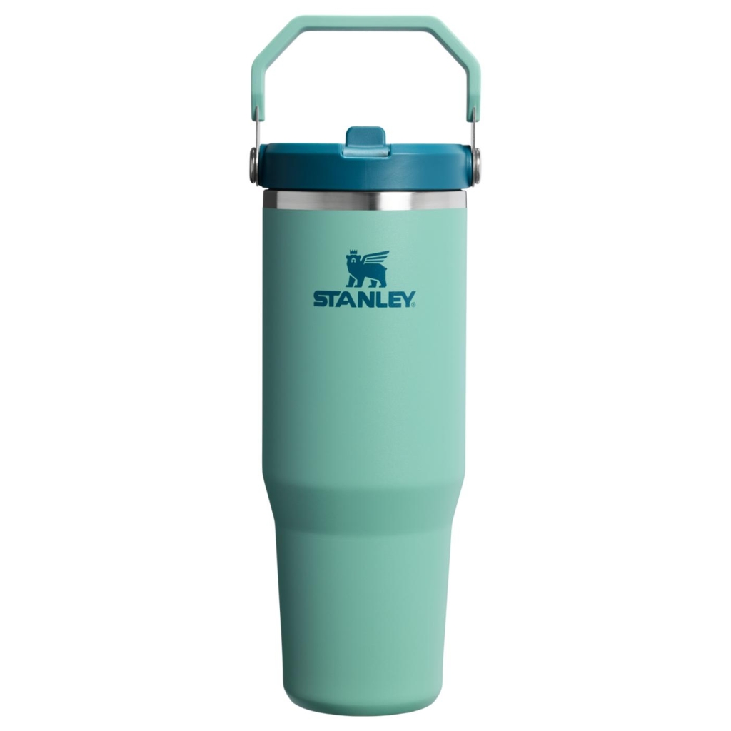 Drikkeflaske IceFlow Flip Straw 2.0 Tumbler Spring Green 0,89L