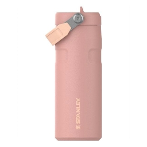 Drikkeflaske IceFlow Flip Straw 2.0 Bottle Peach Rose 0,47L