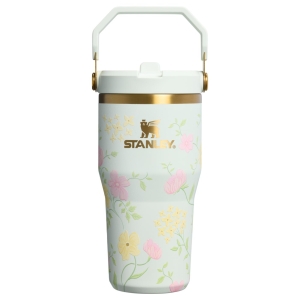 Drikkeflaske IceFlow Flip Straw 2.0 Tumbler Spring Blossoms 0,59L