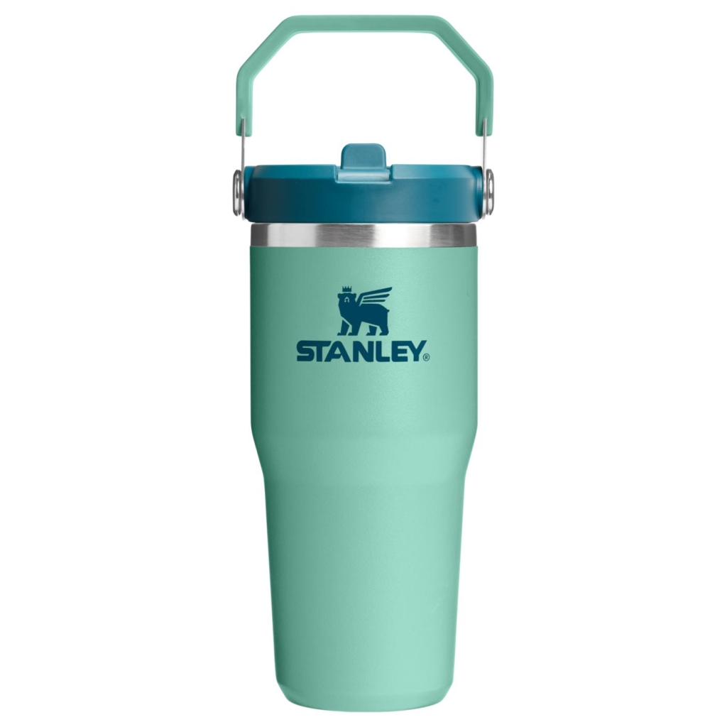 Drikkeflaske IceFlow Flip Straw 2.0 Tumbler Spring Green 0,41L